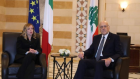 Liban: Najib Mikati pensait embrasser Giorgia Meloni...