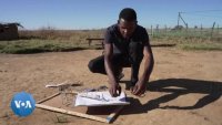 Afrique du Sud : Un jeune utilise des matériaux recyclés pour construire une voiture et des robots
