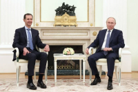 Vladimir Poutine reçoit Bachar al Assad au Kremlin