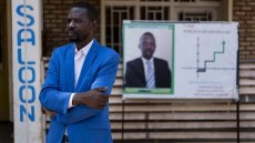 Présidentielle au Rwanda: le candidat indépendant Philippe Mpayimana en meeting à Kamonyi