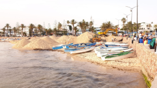 Hammamet: La plage Yasmina renflouée en sable