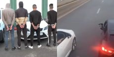 Danger sur la route : 4 personnes arrêtées pour conduite risquée sur l’autoroute (VIDÉO)