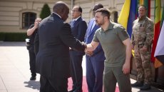 Le président ukrainien Volodymyr Zelensky attendu prochainement en Afrique du Sud