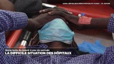 La difficile situation des hôpitaux dans Goma qui tente de revenir à une vie normale