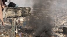 Ghana: commerçants et riverains choqués par l'incendie qui a ravagé le grand marché de vêtements d’Accra