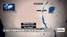 Le M23 s'empare de Masisi en RD Congo, les affrontements se poursuivent dans le Nord-Kivu