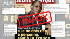 Côte d’Ivoire: une fausse citation d’Alassane Ouattara refait surface