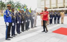 Le Chef de l'État préside la cérémonie de Port de Galons des Officiers Généraux